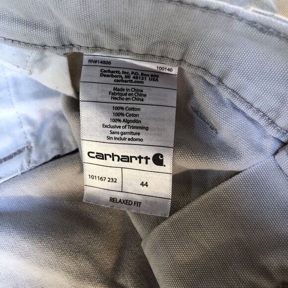Carhartt Men's Ripstop Shorts Workwear Force Relaxed Fit Khaki Size 44 - Picture 5 of 11